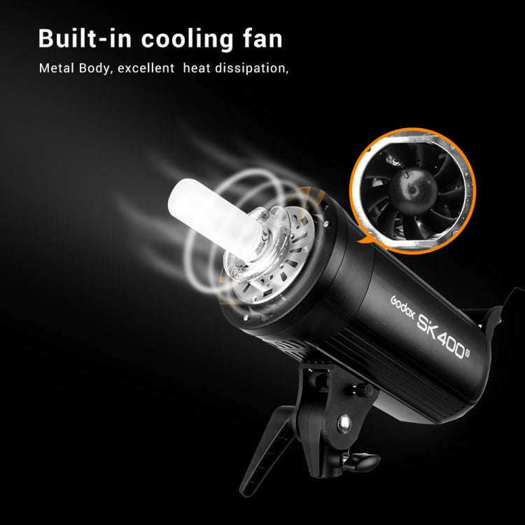 Godox SK400II Studio Flash Light 150Ws Bowens Mount Studio Speedlight(EU Plug)