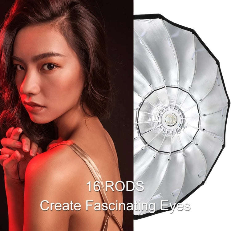 Godox P120L Diameter 120cm Parabolic Softbox Reflector Diffuser for Studio Speedlite Flash Softbo...
