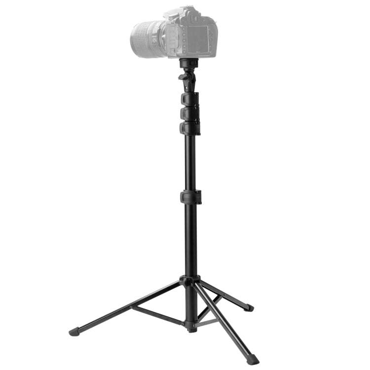 Fotopro TL-960 Foldable 5 Sections 1.56m Height Tripod Mount Holder for Vlogging Video Light  Liv...