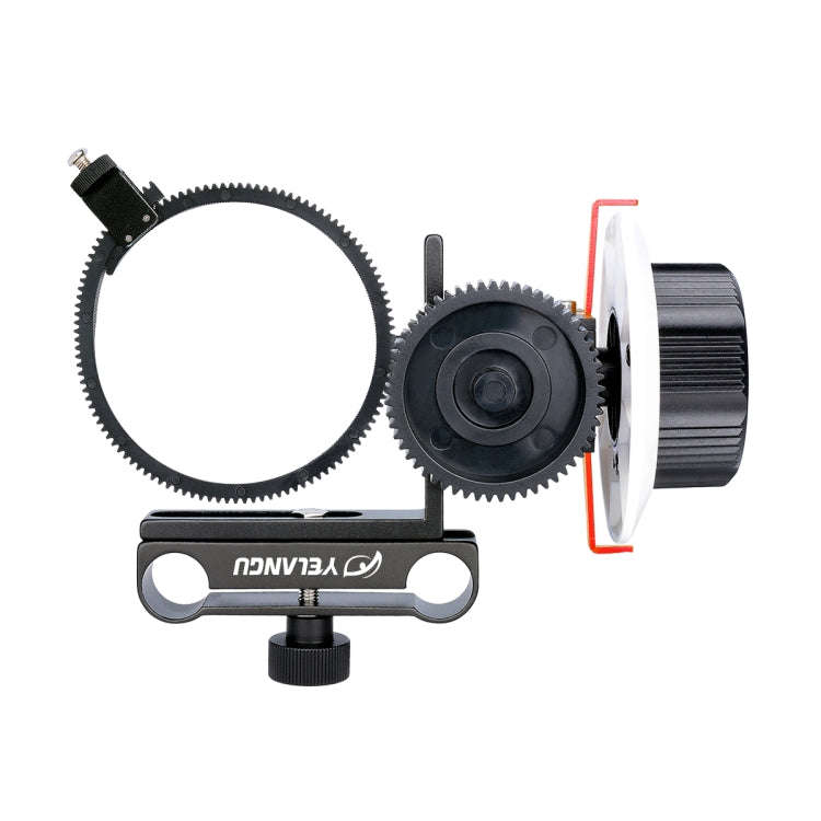 YELANGU F0 Camera Follow Focus with Gear Ring Belt for Canon / Nikon / Video Cameras / DSLR Camer...