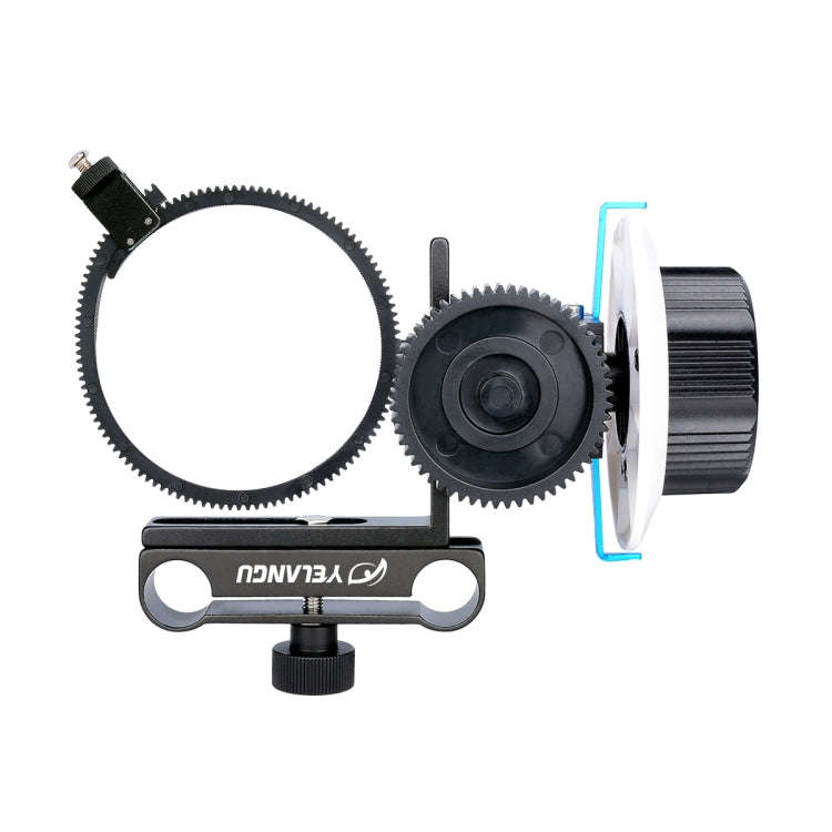 YELANGU F0 Camera Follow Focus with Gear Ring Belt for Canon / Nikon / Video Cameras / DSLR Camer...