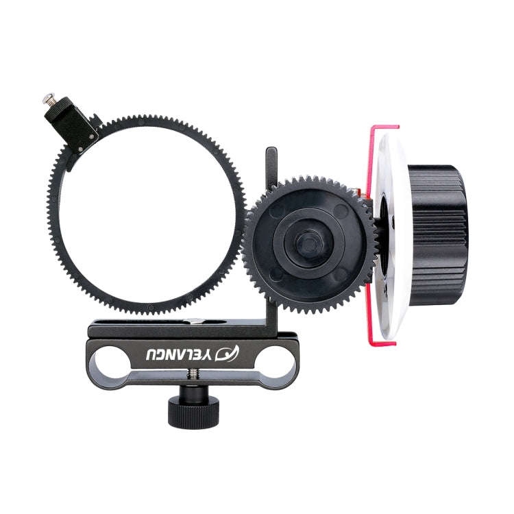 YELANGU F0 Camera Follow Focus with Gear Ring Belt for Canon / Nikon / Video Cameras / DSLR Camer...
