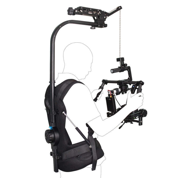 YELANGU B100 Stabilizer Vest Camera Support System with Damping Head for DSLR & DV Cameras, Load:...