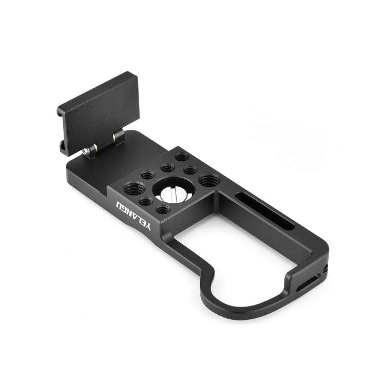 YELANGU CL13 Camera Expansion Board Base L Plate for Canon EOS M50 (Black)