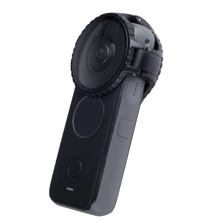 Lens Guard Protective Glass Cover for Insta360 One X2(Black)