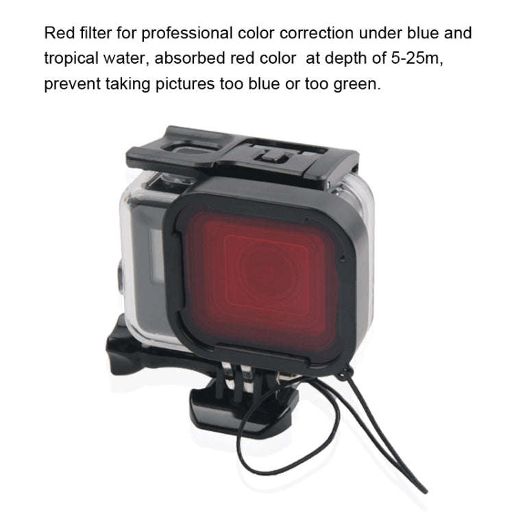 45m Waterproof Housing Protective Case + Touch Screen Back Cover for GoPro NEW HERO /HERO6 /5, wi...
