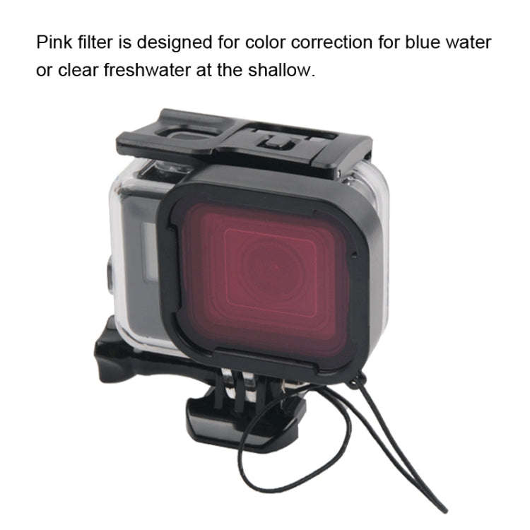 45m Waterproof Housing Protective Case + Touch Screen Back Cover for GoPro NEW HERO /HERO6 /5, wi...