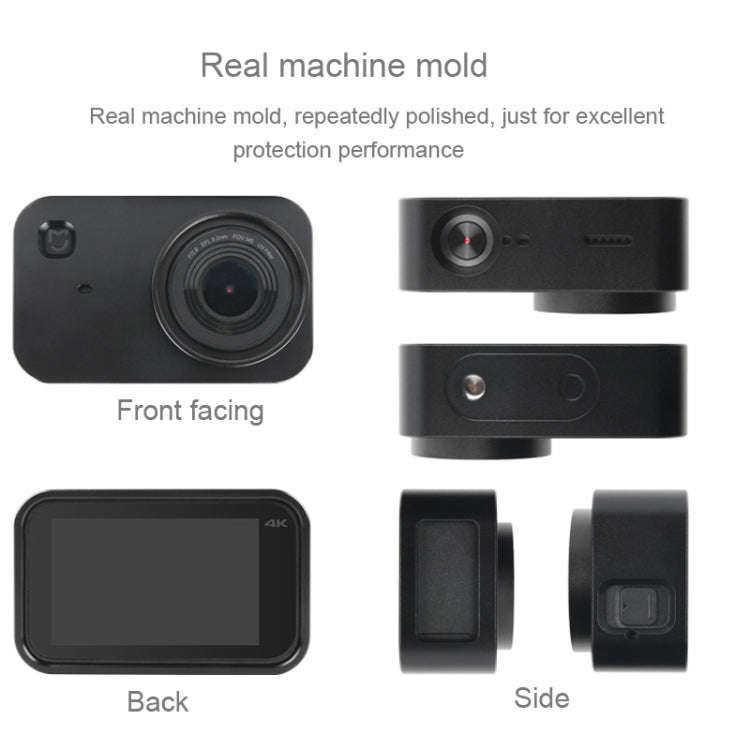 Housing Shell Aluminum Alloy Protective Cage with 37mm Filter Lens & Lens Cap & Screw for Xiaomi ...