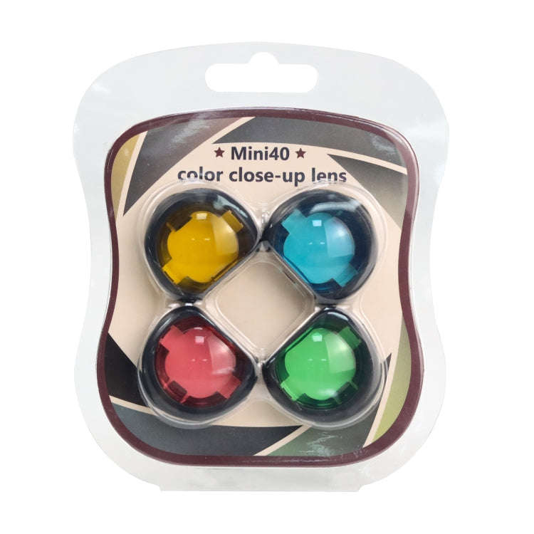 4 in 1 Four Colors Camera Filter for Fujifilm Instax mini 40