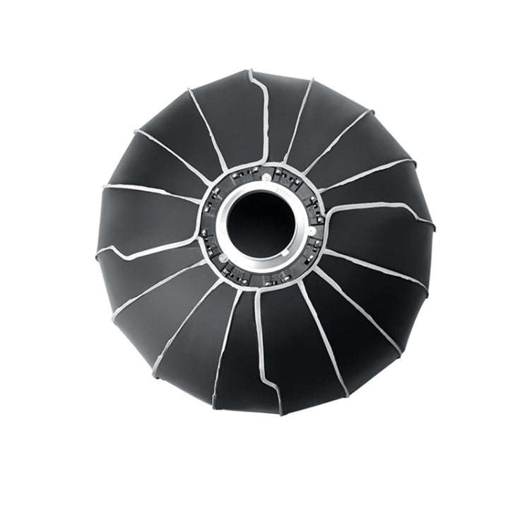 TRIOPO KP2-90 90cm Speedlite Flash Deep Parabolic Softbox Bowens Mount Diffuser(Black)