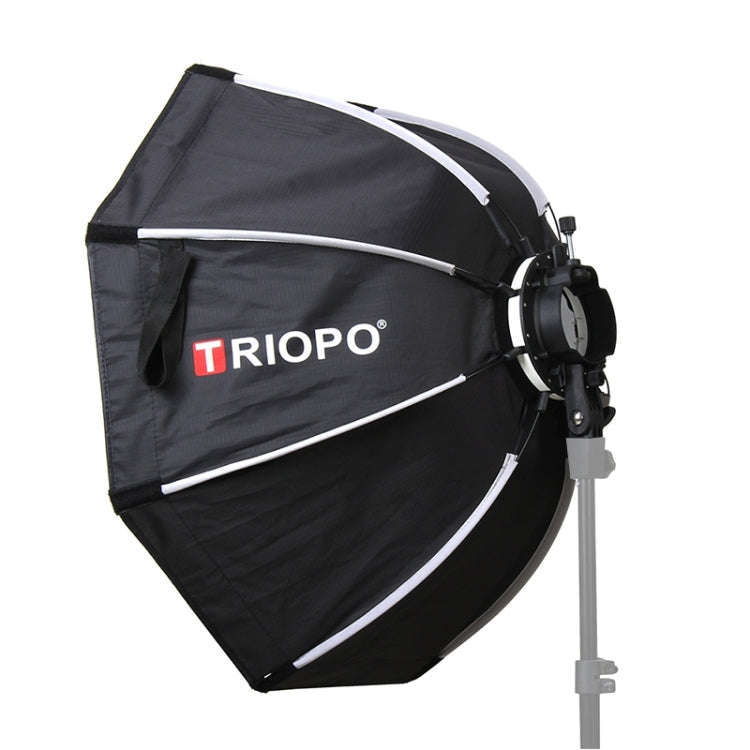 TRIOPO KX90 90cm Dome Speedlite Flash Octagon Parabolic Softbox Diffuser (Black)