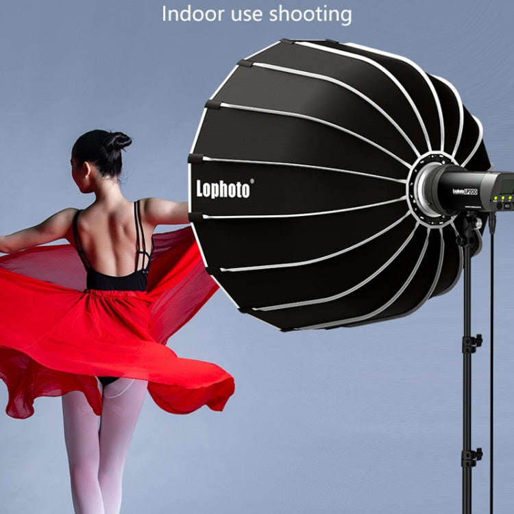 Lophoto LP-200Bi 200W Dual-Color Temperature Continuous Light LED Studio Video Fill Light(US Plug)