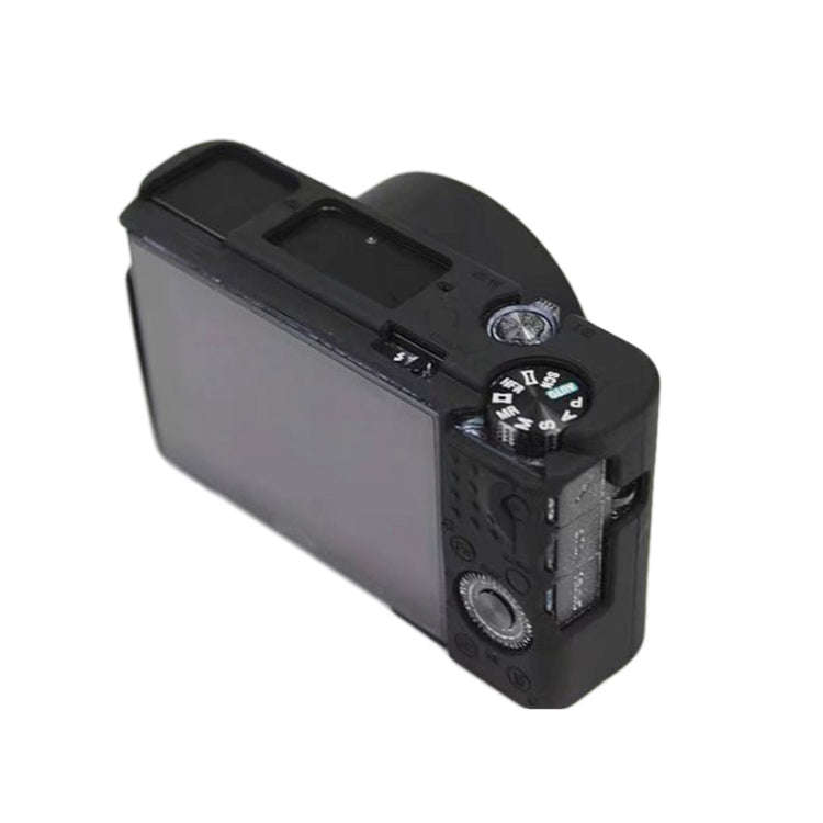 Soft Silicone Protective Case for Sony Cyber-Shot RX100 VII / RX100 M7 (Black)