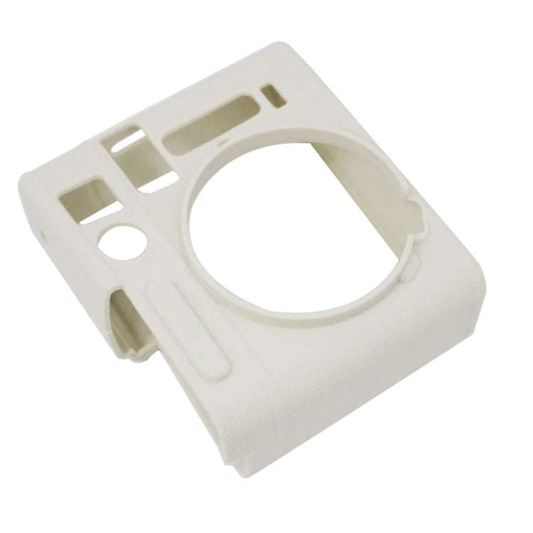 Soft Silicone Protective Case for Fujifilm Instax mini 40 (White)