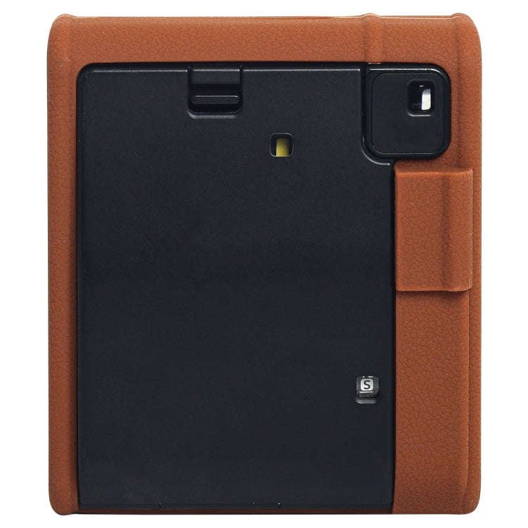Soft Silicone Protective Case for Fujifilm Instax mini 40 (Brown)