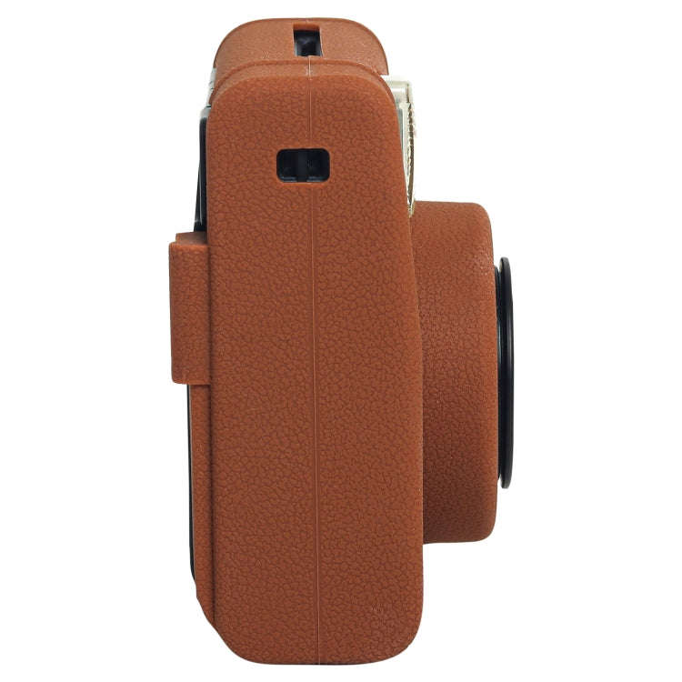 Soft Silicone Protective Case for Fujifilm Instax mini 40 (Brown)