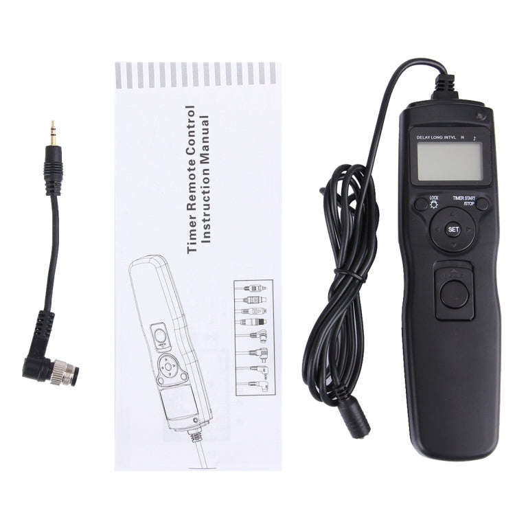 RST-7004 LCD Screen Time Lapse Intervalometer Shutter Release Digital Timer Remote Controller wit...