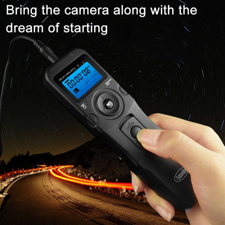 RST-7004 LCD Screen Time Lapse Intervalometer Shutter Release Digital Timer Remote Controller wit...