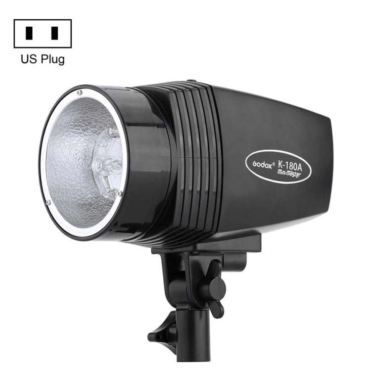 Godox K-180A Mini Master 180Ws Studio Flash Light Photo Flash Speedlight (US Plug)