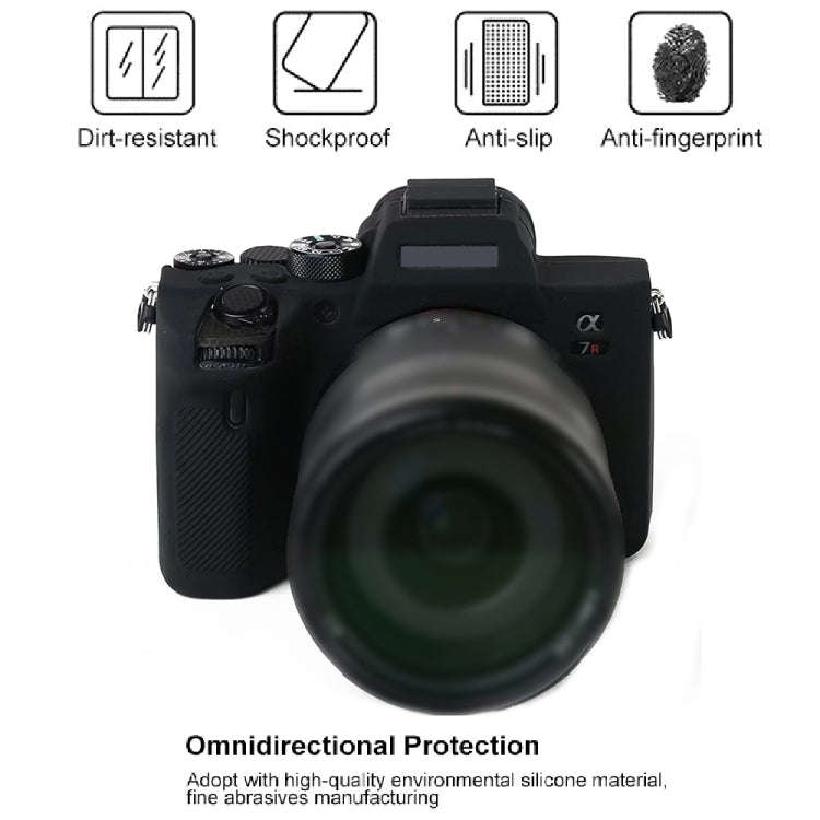 For Sony A7R4 Soft Silicone Protective Case(Red)