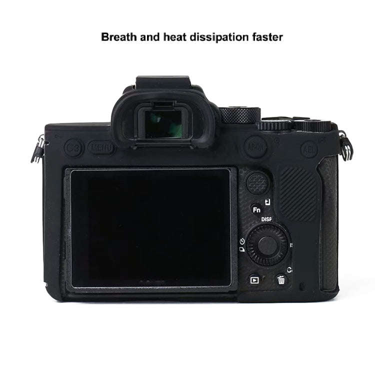 For Sony A7R4 Soft Silicone Protective Case(Red)
