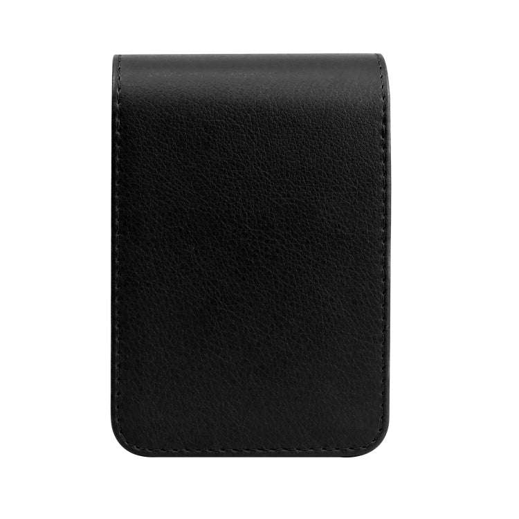 Vertical Full Body Camera PU Leather Case Bag with Strap for FUJIFILM instax mini Evo (Black)
