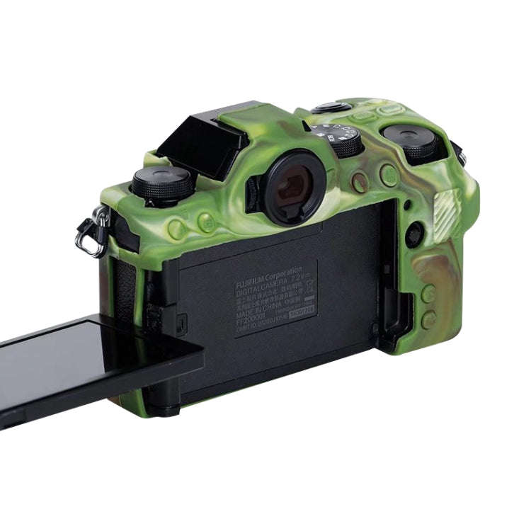 Soft Silicone Protective Case for FUJIFILM X-S10 (Camouflage)