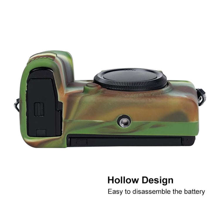 Soft Silicone Protective Case for FUJIFILM X-S10 (Camouflage)