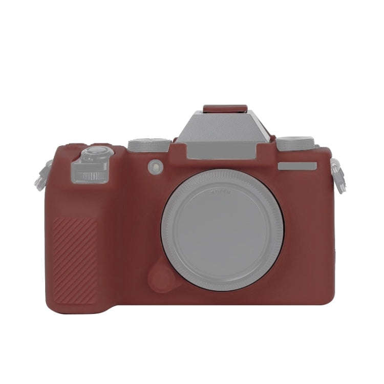 Soft Silicone Protective Case for FUJIFILM X-S10(Coffee)