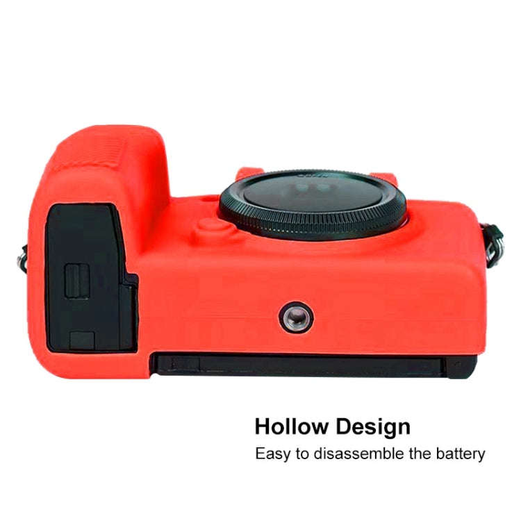 Soft Silicone Protective Case for FUJIFILM X-S10(Red)