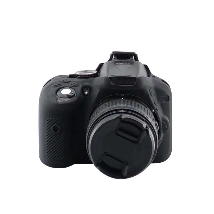 Soft Silicone Protective Case for Nikon D5300(Black)