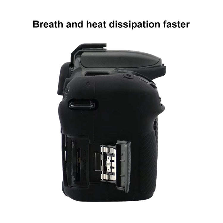 Soft Silicone Protective Case for Nikon D7500(Black)