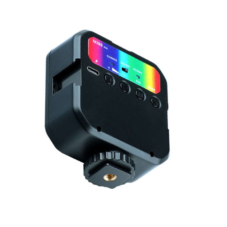 MJ88 Pocket 3000-7000K+RGB Full Color Beauty Fill Light Handheld Camera Photography Streamer LED ...