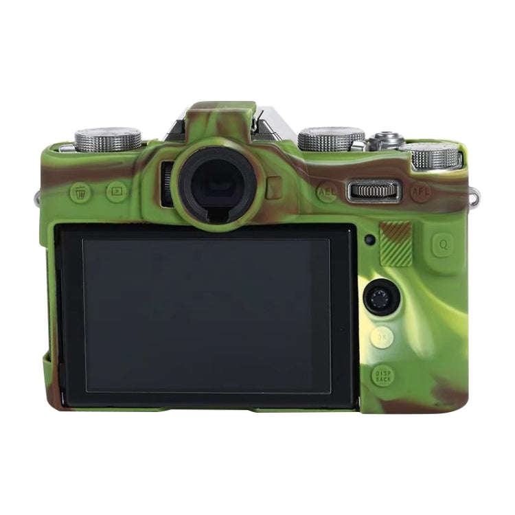 For FUJIFILM X-T30 Soft Silicone Protective Case(Camouflage)