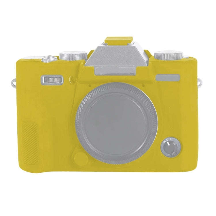 For FUJIFILM X-T30 Soft Silicone Protective Case(Yellow)