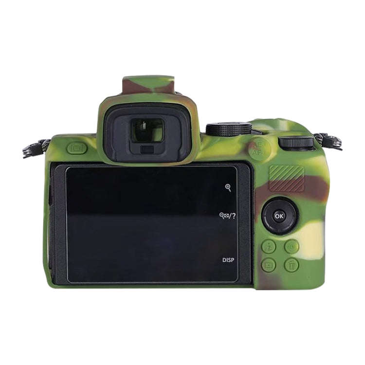 Soft Silicone Protective Case for Nikon Z50 (Camouflage)