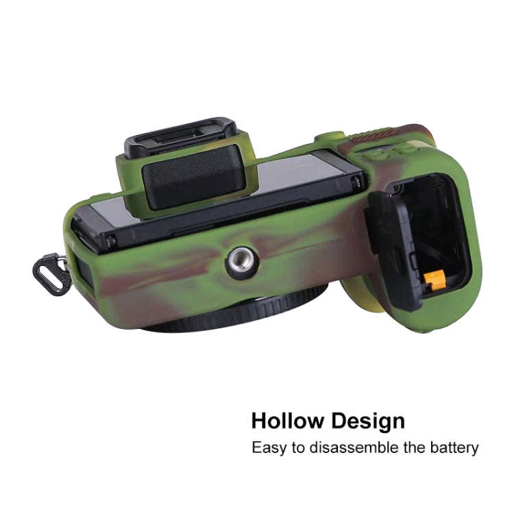 Soft Silicone Protective Case for Nikon Z50 (Camouflage)