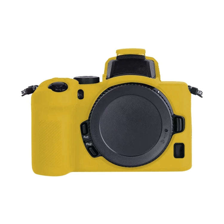 Soft Silicone Protective Case for Nikon Z50 (Yellow)