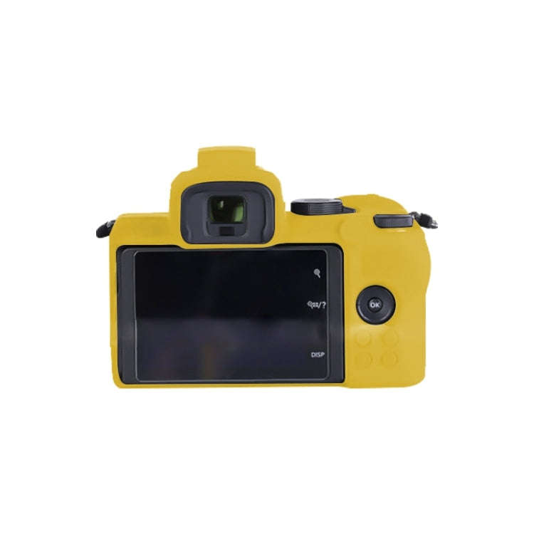 Soft Silicone Protective Case for Nikon Z50 (Yellow)