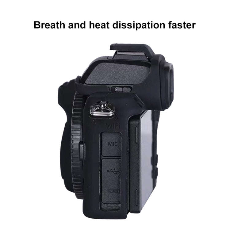 Soft Silicone Protective Case for Nikon Z50 (Black)