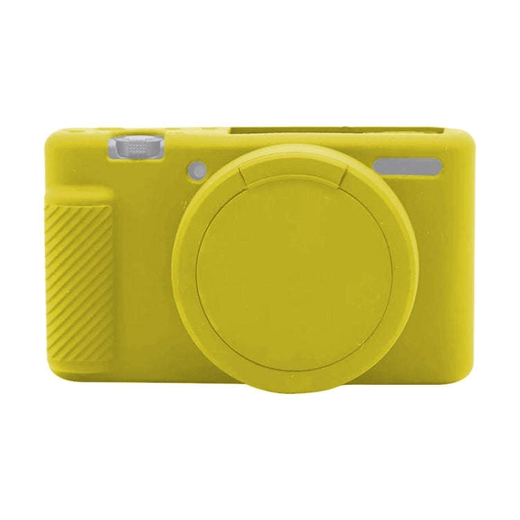 Soft Silicone Protective Case for Sony ZV-1 (Yellow)