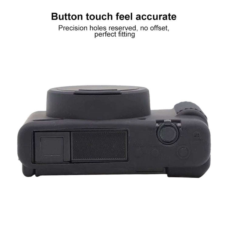 Soft Silicone Protective Case for Sony ZV-1 (Yellow)
