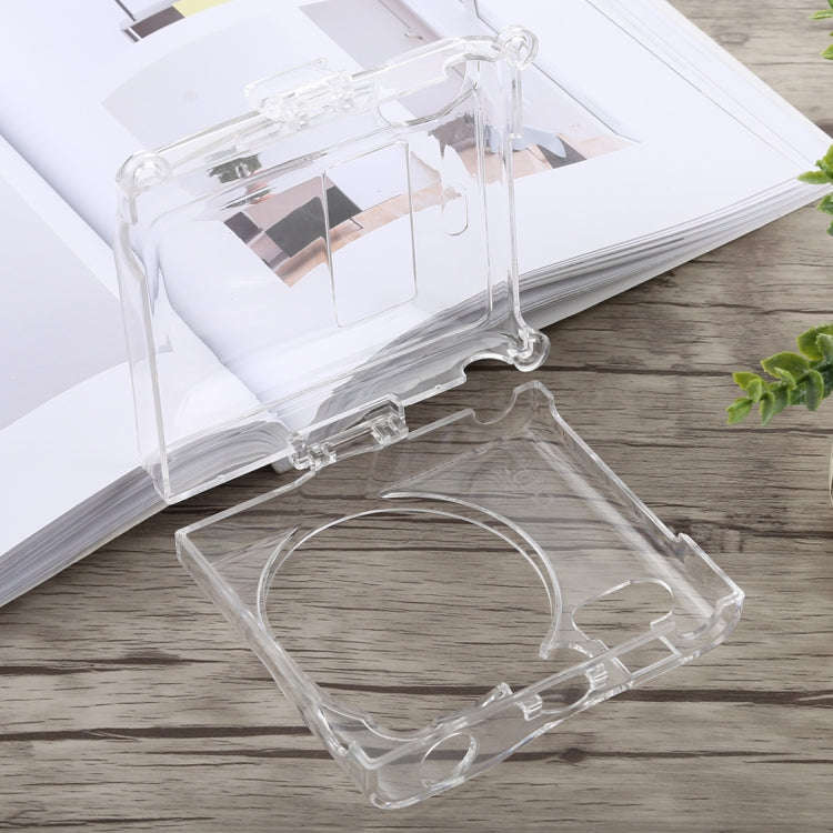 Protective Crystal Shell Case with Strap for FUJIFILM instax mini 90 (Transparent)
