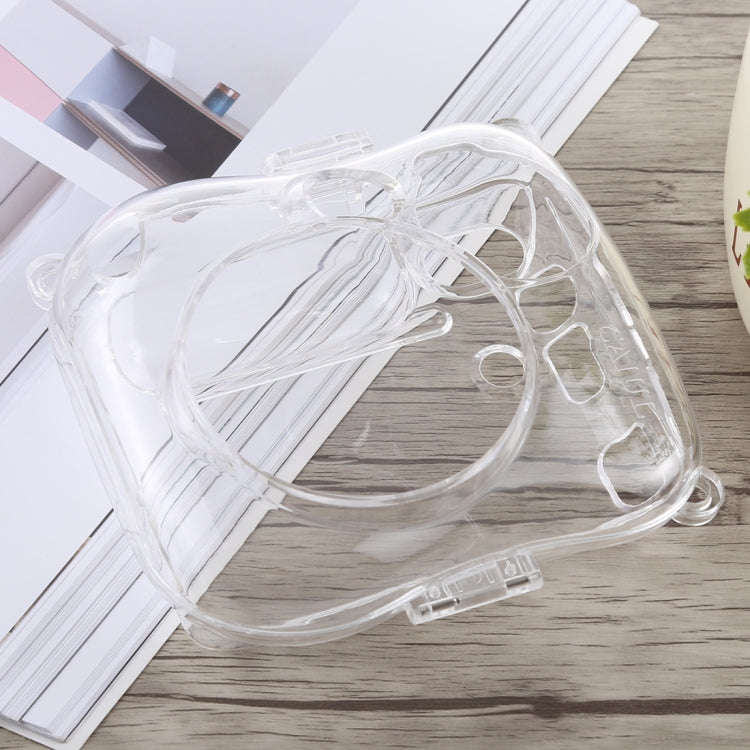Protective Crystal Shell Case with Strap for FUJIFILM instax mini 25 (Transparent)