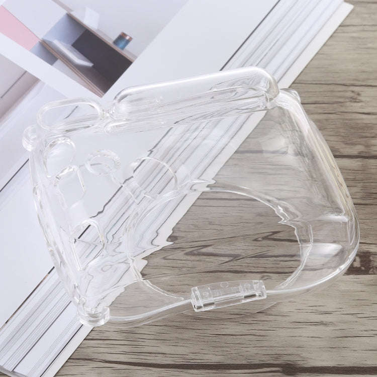 Protective Crystal Shell Case with Strap for FUJIFILM instax mini 25 (Transparent)
