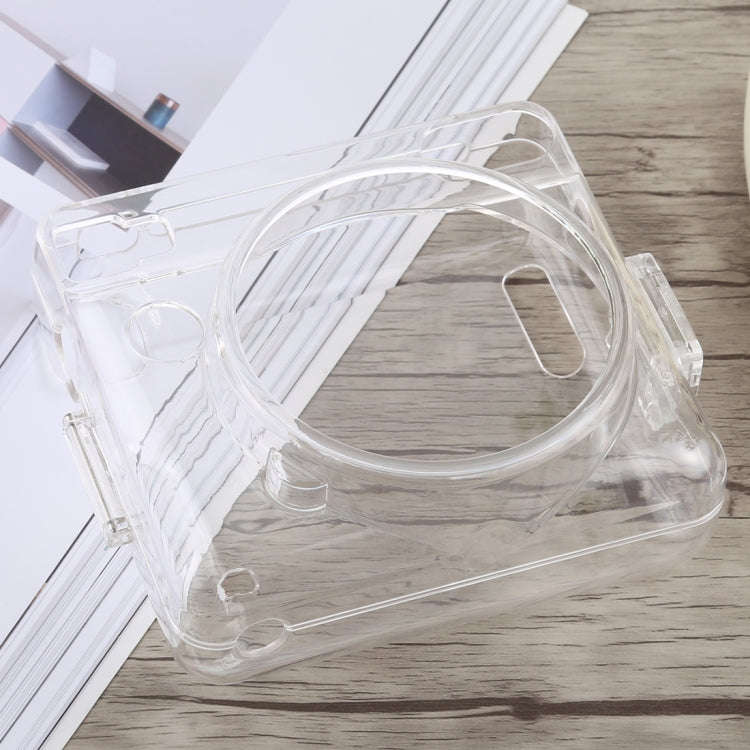 Protective Crystal Shell Case with Strap for FUJIFILM instax SQUARE SQ6 (Transparent)