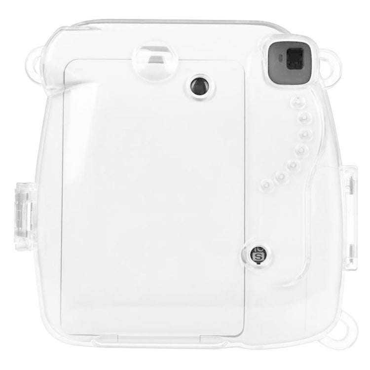 Protective Crystal Shell Case with Strap for FUJIFILM instax mini 9 / mini 8+ / mini 8(Transparent)