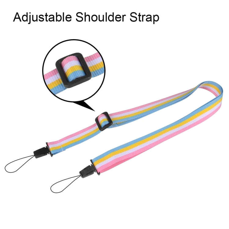 Protective Crystal Shell Case with Strap for FUJIFILM instax mini 9 / mini 8+ / mini 8(Transparent)