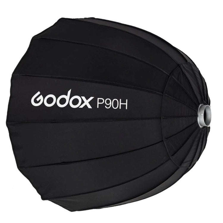 Godox P90H 90cm Deep Parabolic Softbox Reflector Diffuser Studio Light Box (Black)