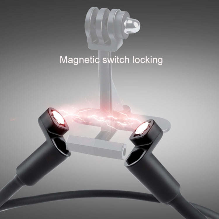 Hands Free Lazy Wearable Neck Camera Holder (Black)
